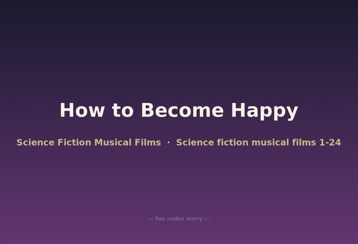 How to Become Happy